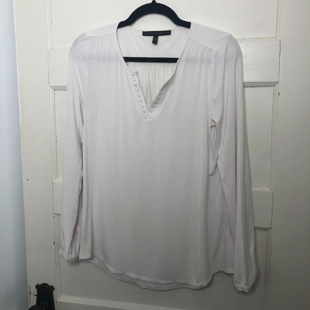 White Tunic from White House Black Market